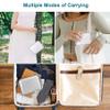 Canboc Carrying Case for G350/ RG40XXV/ RG406V/ RG405V Retro Handheld Game Console, RG40XXV Video Gaming Console Storage Box, Mesh Pocket fits Cable, SD Card, Grey (Case Only) view 3