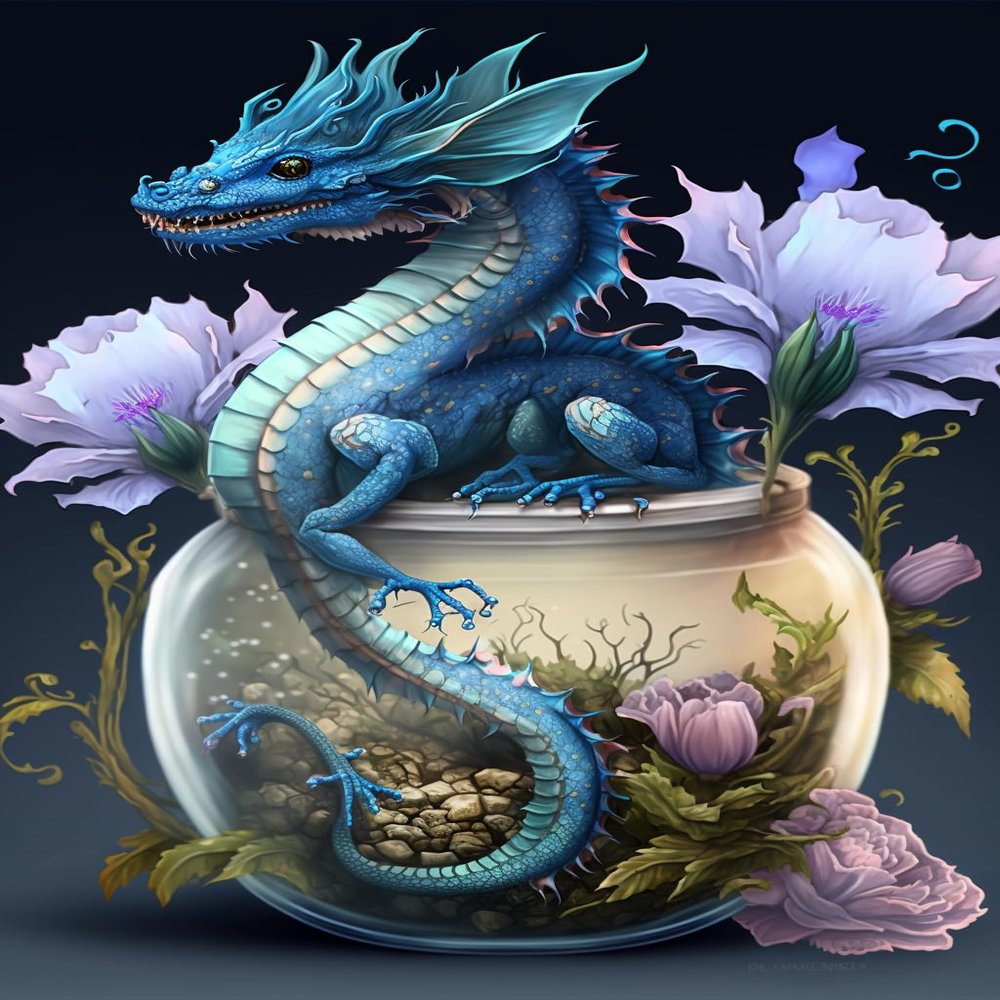 1000 Piece Adult Woodiness Puzzle, Dragon Vase, Children's Puzzle Game Educational Gift, Room Decor