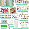 Poen 212 Pcs Jungle Safari Party Favors Set for Kids Wild Animals Theme Party Favors Birthday Gifts Goodie Bag Fillers for Jungle Safari Theme Supplies Baby Shower Classroom Prizes view 2