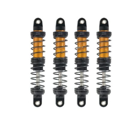 4PCS RC Crawler Oil Adjustable Metal Shocks 70mm 80mm 90mm 100mm 110mm 120mm for SCX10 for Wraith TRX4 TRX6 for ABSiMA for Sherpa Modification Accessories (Color : Golden 80mm)