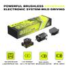 AMORIL RLAARLO 1/10 AK-787 Fast Brushless RC Cars for Adults,Max 75mph Hobby Electric On-Road RTR with 3650 4300KV Brushless Motor,60A Independent ESC,Remote Control Car for Boys,White view 4