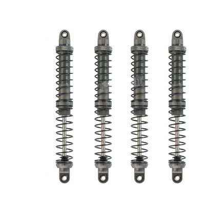 4PCS RC Crawler Oil Adjustable Metal Shocks 70mm 80mm 90mm 100mm 110mm 120mm for SCX10 for Wraith TRX4 TRX6 for ABSiMA for Sherpa Modification Accessories (Color : Gray 120mm)