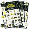 Leezead New Year Bingo, 24 Players Happy New Year Bingo Cards New Years Eve Party Bingo Cards for School Classroom Office Family Activities New Years Party Supplies view 1