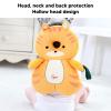 Baby Head Protection Backpack, Adorable Child Safe Protective Baby Head Backpack for Crawling (Type D) view 4