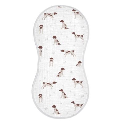 vvfelixl Baby Burp Cloths German Shorthaired Pointer Baby Newborn Cotton Burping Cloths Set Baby Washcloths 4 Pack