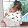 vvfelixl Baby Burp Cloths Cavalier King Charles Spaniel Baby Newborn Cotton Burping Cloths Set Baby Washcloths 4 Pack view 4