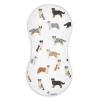 vvfelixl Baby Burp Cloths Australian Shepherd Dog White Baby Newborn Cotton Burping Cloths Set Baby Washcloths 4 Pack view 1