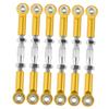 Hohopeti Djustable Turnbuckle Rod Linkage for Rc Car Steering 6pcs 71mm Metal Rods Upgrade Parts for 1/10 Rc Models view 1