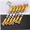 Hohopeti Djustable Turnbuckle Rod Linkage for Rc Car Steering 6pcs 71mm Metal Rods Upgrade Parts for 1/10 Rc Models view 3