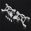 DAYUDDRICAR Rc Gasoline Car Front Lower Arm Replacement Rc Gasoline Engine Car Upgrade Part for Rovan-LT 5T 1/5 RC Car Accessories view 2