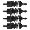 4Pack ShareGoo 52mm Shock Absorbers Assembled Compatible with Tamiya 1/10 TT-01 TT-02 TA05 TL-01 TA03 MF-01X RC Car Chassis Upgrades Parts (Black) view 2