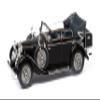 Esval Models 1933-37 290 W18 Cabriolet D Black Limited Edition to 250 Pieces Worldwide 1/43 Model Car EMEU43043A view 1
