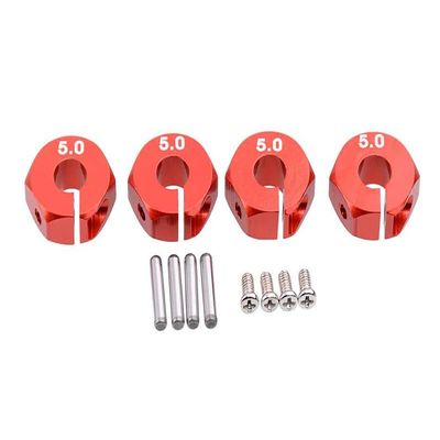 12mm Hex Wheel (4) Hub 5mm Thick for 1/10 Traxxas, Axial, Tamiya, Drift & TC