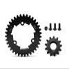 HD Steel 13T Pinion + 35T Spur Gear Set 1.5 MOD for Traxxas X-Maxx & XRT view 1