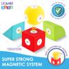 Lil' Jumbl Magnetic Foam  STEM Preschool Sensory Toys for Children, Toddlers, Boys and Girls  35 Piece Castle Set, Bath Building Blocks, The Supreme Bath Toy, Engineering Toys for Kids 3-6 view 3