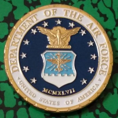 Air Force Emblem Design #65 Military Honor Challenge Coin