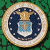 Air Force Emblem Design #65 Military Honor Challenge Coin view 1