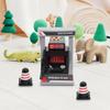 Didiseaon Decor Miniature Gas Station Model Kit - DIY Educational Plaything, Bus Shelter, Doll House Props - Plastic view 3
