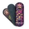 SPITBOARDS 34mm Fingerboard Deck - Real Wood (5-Layers) Classic Popsicle Street Shape - Size: 34 x 96 mm - Single Graphic Deck (Real Wear) - Optimized Concave - Crazy Dream view 3