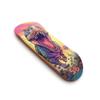 SPITBOARDS 34mm Fingerboard Deck - Real Wood (5-Layers) Classic Popsicle Street Shape - Size: 34 x 96 mm - Single Graphic Deck (Real Wear) - Optimized Concave - t-rex view 2