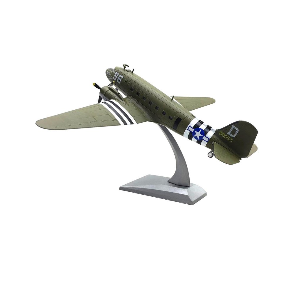 Almencla Alloy 1/100 Fighter Airplane Diecast Model with Display Base Souvenir Ornament Miniature Toys for Bar Shelf, Style A