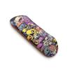 SPITBOARDS 34mm Fingerboard Deck - Real Wood (5-Layers) Classic Popsicle Street Shape - Size: 34 x 96 mm - Single Graphic Deck (Real Wear) - Optimized Concave - Freak Show view 2