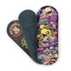 SPITBOARDS 34mm Fingerboard Deck - Real Wood (5-Layers) Classic Popsicle Street Shape - Size: 34 x 96 mm - Single Graphic Deck (Real Wear) - Optimized Concave - Freak Show view 3