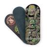 SPITBOARDS 34mm Fingerboard Deck - Real Wood (5-Layers) Classic Popsicle Street Shape - Size: 34 x 96 mm - Single Graphic Deck (Real Wear) - Optimized Concave - Meteoroid view 3