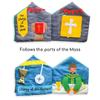Catholic Mass Quiet Book for Toddlers and Preschoolers - Learn About The Liturgy and Stay Engaged During Mass - The Holy Mass Educational Interactive Book - Baptism Gift for Boys and Girls view 4