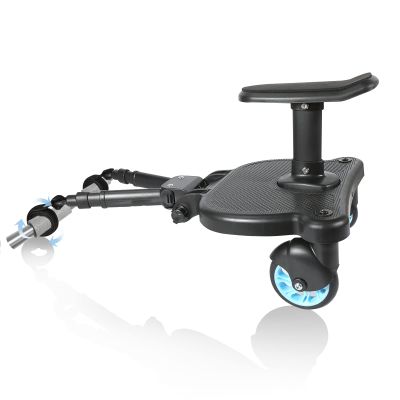Stroller Board, Stroller Ride Board, Universal Stroller Board, Stroller Board with Detachable Seat, Sit and Stand Baby Stroller Rider Board, Buggy Board, Stroller Attachment Standing Platform-Blue