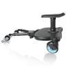 Stroller Board, Stroller Ride Board, Universal Stroller Board, Stroller Board with Detachable Seat, Sit and Stand Baby Stroller Rider Board, Buggy Board, Stroller Attachment Standing Platform-Blue view 1