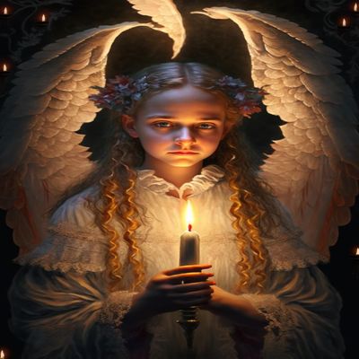 1000 Piece Jigsaw Puzzle Adults Kids,Wooden Puzzles,Candle Angel Girl Puzzle-Adult Stress Relief Kids Educational Toys-Fun Family Game-Wall Art-Colorful Puzzles for Home Decoration