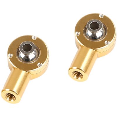 DAYUDDRICAR 1/5 RC Car Metal Front Upper Swing Arm Ball Joint Replacement RC Gasoline Engine Car Model Upgrade Part for Rovan-Baja 5B 1/5 RC Car Accessories (Color : 1 Set Gold)