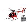 C189 MD500 Little Bird RC Drone Aircraft Single-Rotor Helicopter with 6-axis Gyro & Dual Brushless Motors, 2.4G 4CH Remote Control for Adults, RTF view 1