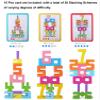 JYJ Wooden Stacking Building Blocks for 3+ Years Old Kids 1-10 Number Game Balance Competition Toy, Gift for Boys Girls view 3