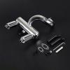 DAYUDDRICAR 1/5 RC Car Metal Dual Exhaust Pipe Replacement RC Gasoline Engine Car Model Upgrade Part for Rovan-LT 5T 1/5 RC Car Accessories view 1
