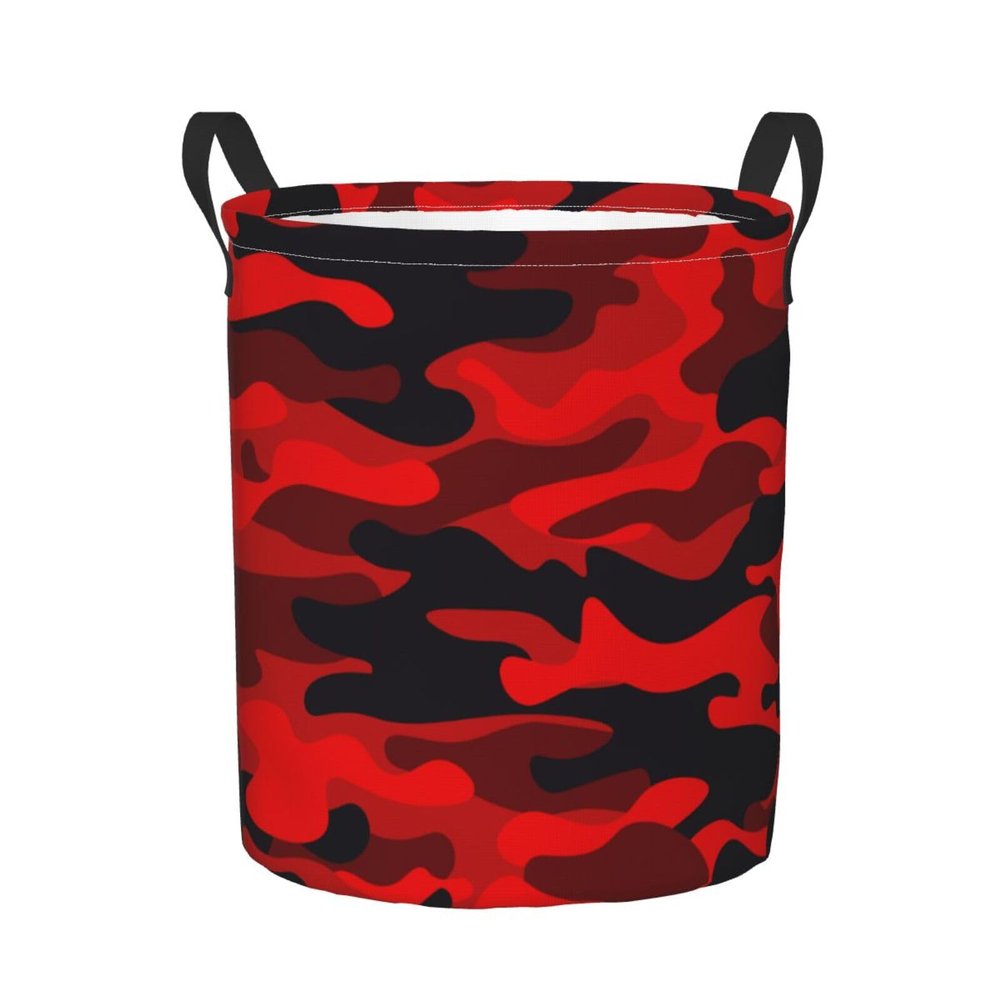 Foruidea Camo Camouflage Laundry Basket,Laundry Hamper,Collapsible Storage Bin, Oxford Fabric Clothes Baskets,Nursery Hamper For Home,Office,Dorm,Gift Basket