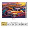 1000 Pieces Cartoon Puzzles for Adults - Flower Seaside Town - Starter Puzzles for Kids Developmental Jigsaw Puzzle - Eco-Friendly Materials - Do It Yourself DIY Wall Decor view 4
