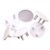 3 Hole ABS Socket Proofing Electrical Safety Protector for Household, Safer with Firmer Fixing, Socket Cover, Material, Easy to Use for Babies and Toddlers (New Thin view 1