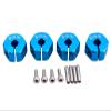 12mm Hex Wheel (4) Hub 8mm Thick for 1/10 Traxxas, Axial, Tamiya, Drift & TC view 1