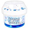 Frozen Iceberg - Ice-Cream/Clear Textured Slime - Handmade in USA - Dope Slimes - White/Blue view 2