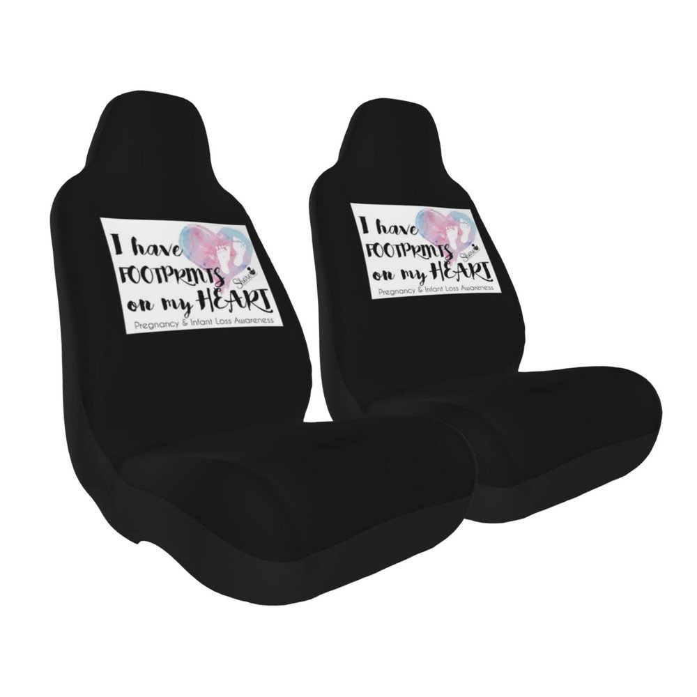 zaclay Pregnancy and Infant Loss Awareness Car Seat Covers, Universal Fit for Auto Truck Van SUV, Easy Install