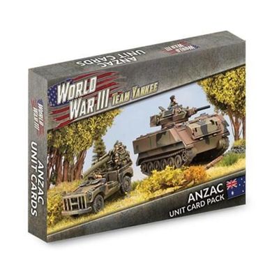Team Yankee: ANZAC Unit Card Pack (29 Cards) - WW3-09A