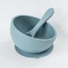 Babeehive Goods Bowls | Stress-Free, Mess-Free Mealtime | Food-Grade Silicone | Sturdy Suction Bowl and Soft Silicone Spoon | Soft, Flexible Silicone | Perfectly Sized, BPA-Free (Duck) view 1