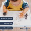 Babeehive Goods Mini Spoon and Fork | Safety, Ergonomics, and Practicality | Perfectly Sized For Tiny Hands | Food-Grade Materials, BPA-Free | Versatile, Suitable, and Convenient (Rose) view 4