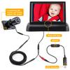 Itomoro Baby Car Mirror, View Infant in Rear Facing Seat with Wide Crystal Clear View,USB Easy Install baby car monitor 1080p view 2