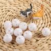 10pcs Squeaker Plastic Rattle Bell Balls 24mm Toy Rattle Repair Accessories Doll Noise Maker DIY Replacement Rattle Insert Crafts view 2
