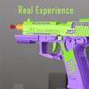 Dreamplay Shell Ejecting Toy Gun, Automatic Pull Back Action Shooting Games Education Model Toy for Kids Gifts view 2