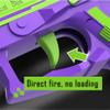 Dreamplay Shell Ejecting Toy Gun, Automatic Pull Back Action Shooting Games Education Model Toy for Kids Gifts view 3