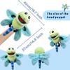 Hand Puppet Realistic Plush Puppet 13",Insect Animal Puppets for Kids Insect Stuffed Animal Hand Puppet with Moveable Mouth,Soft Stuffed Insect Puppet Story Toy Puppets Role Play Show Game view 2